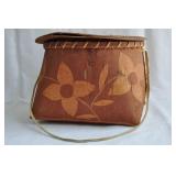 C. 1975 Hand Made Canadian Native Birch Basket