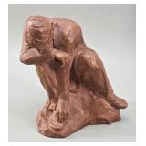 S.C. Lerma, 'The Kneeling Man' Terracotta