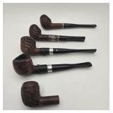Lot of 5 Vintage Estate Pipes