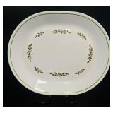 Corelle Holiday Holly Oval Serving Platter