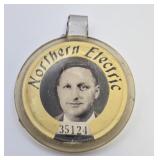 Antique Northern Electric Company Employee Badge