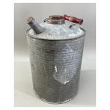 Antique Galvanized Kerosene Oil Can