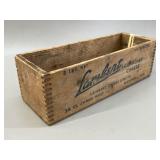 Lambert Cheese Ltd. Vintage Wooden Crate