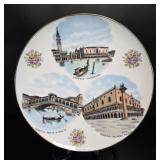 Heinrich Porcelain Venice Souvenir Plate
