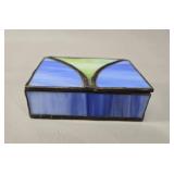 Stained Glass Slag Trinket Box
