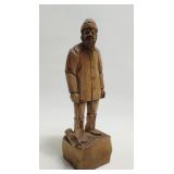 Berthier Beauregard Hand-Carved Wood Lumberjack