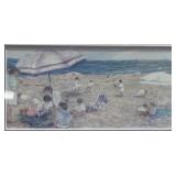 Hï¿½lï¿½ne Lï¿½veillï¿½e On Vacation at Last Print