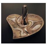 Godinger Silver Plate Heart Ring Holder