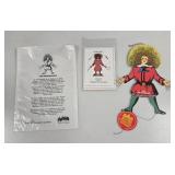 Struwwelpeter Frankfurt Paper Doll Postcard