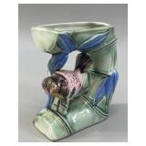 Florart Ceramic Bird and Bamboo Planter