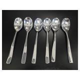 6 Air Canada Airlines Tea Spoons