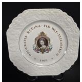 Lord Nelson 1977 Queen Elizabeth II Jubilee Plate