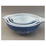 Pyrex Colonial Mist Cinderella Nesting Bowl Set