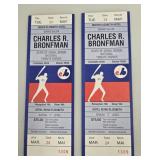 1983 Montreal Expos Charles R. Bronfman Tribute