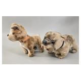R. Dakin & Co. Bulldog Plush Dogs, Pair