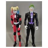 Spin Master 12' Joker & Harley Quinn Figures