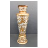 Vtg Egyptian Mythology Hand-Crafted Copper Vase