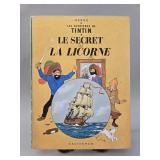 1966 TinTin ' Le Secret de La Licorne' BD Book