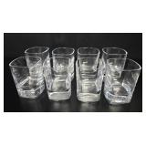 8 Square Heavy Bottom Shot Glasses