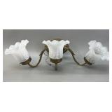 French Louis XV Style Brass Wall Sconce