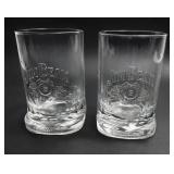 Jim Beam Molded Bourbon Whiskey Tumblers