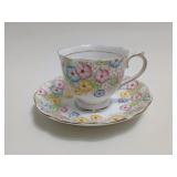 Royal Albert Crown China Teacup & Saucer 1920s