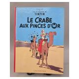 1966 TinTin ' Le Crabe Aux Pinces D' Or' BD Book