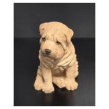 Sandicast Shar-Pei Dog Figurine by S. Brue