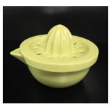 Ceramic Citrus Juicer Reamer Set vtg