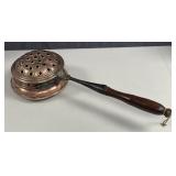 Antique 19th C. Copper Chestnut Roaster