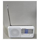 Sony ICF-350W Portable AM/FM Radio