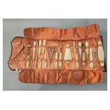 Antique Celluloid Faux Ivory Manicure Set