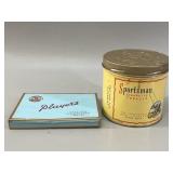 2 Canadian Tobacco Tins-Player's Flat & Sportsman