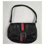 Tommy Hilfiger VBlack Faux Leather Shoulder Bag