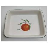 Ulster Ceramics PLC Orange Jardin de France Baker