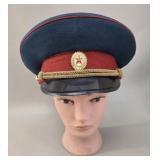 Soviet Military Officer Hat vtg