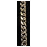 Italian Sterling Silver Curb Link Chain Necklace