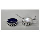 Sterling Condiment Set vtg