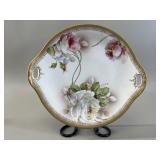 O. & E.G. Royal Austria Hand-Painted Platter