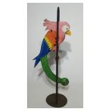 Painted Metal Parrot Balancing Rocking Toy