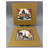 2 Quebec City Claude Roy Colored Landscapes