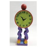 Pop Art Chronology 'Wiggle Legs' Clock