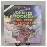 1974 John Lee Hooker ' Free Beer Abd Chicken' LP