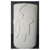 Porcelain bisque vase Thomas vintage 1970s 9,5 x