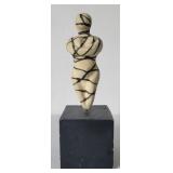 Ghislaine Mclaughin - Ceramic nude sculpture on