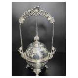 Victorian Rockford Silver Plated Butter Dish