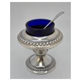 Vintage Sterling Weighted Master Salt Cellar w