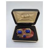 1960's Breco Canada Cufflinks & Tie Pin Set