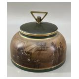 1920s French Tobacco Humidor Corneville Jar
