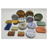 Vtg Fishing Tackle Tin Collection w/Contents 17